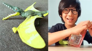 Rhamphorhynchus - Unboxing & Review - Jurassic World - Dino Rivals Attack Pack - Mattel