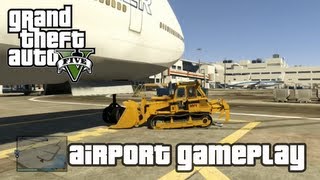 GTA V - AIRPORT GAMEPLAY 7