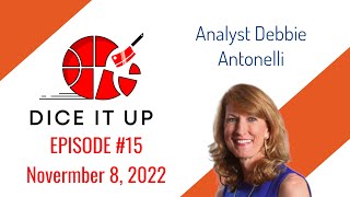 WNBA Coaching Changes and the start of Women's College Hoops 2022 | Dice it Up 15 - Debbie Antonelli