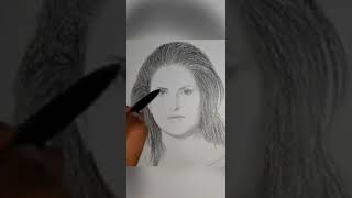 Zarine Khan Quick Pencil Drawing Short Video Clip For Whatsapp Status