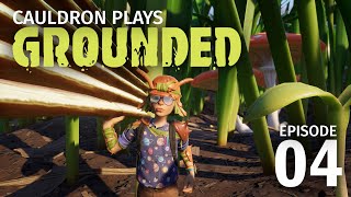 Building Basics and Planning the Starter Base // Cauldron Plays Grounded // Episode 4