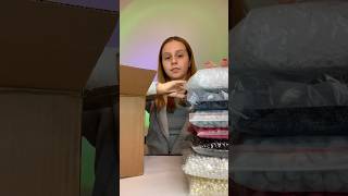 ASMR распаковка // Распаковка бусин для сумок #ручнаяробота #сумкиизбусин #handmade #shortsvideo