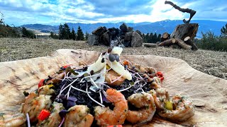 🦐 DO YOU LIKE SEAFOOD?🌊🦐 WE PREFER BEEF.🐂🥩|🌲 Food in Nature Slovakia 🔥❤️🌲