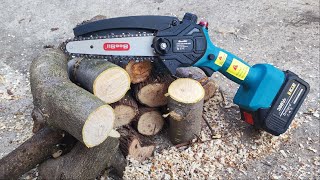 Mini Cordless Chainsaw compatible with Makita battery #battery #makita #tools