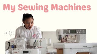 How I use ALL of my Sewing Machines | How it started