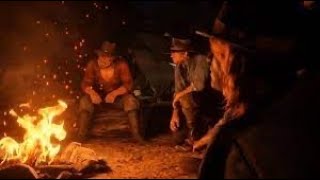 What If You Throw a Fire Bottle at the Characters at Camp? (RDR2)