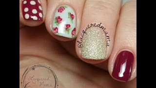 Roses and polka dots