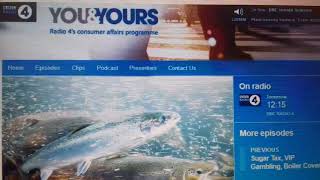 BBC Radio 4's 'You & Yours' show on Scottish salmon (20 April 2018)