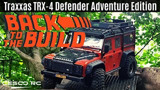 Traxxas TRX 4 Defender Adventure Edition – Back to the Build