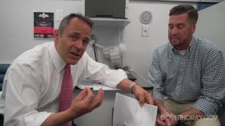 Governor Bevin Gives Blood