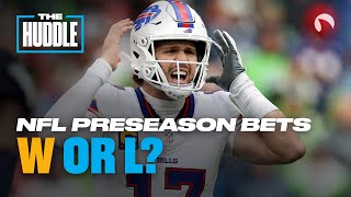 The Jets Are Back (Maybe) | Preseason NFL Picks Ws or Ls | Best NBA and NBA Bets