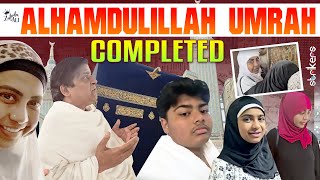 Alhamdulillah Umrah Completed || Zubeda Ali || Zubeda Ali Vlogs || Strikers