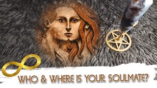 Who & Where is your Soulmate ♾️💜☯️ (Detailed) + Initials/Country/Animal Sign #tarot