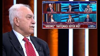 Canlı yayında gergin anlar: Doğu Perinçek'e böyle yanıt verdi!