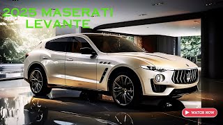 ВЫГЛЯДИТ ВЕЛИКОЛЕПНО! Maserati Levante 2025 Внедорожник со вкусом суперкара