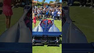 Pagani Zonda Arrivederci unveiling. The final Zonda at Quail 2024  #Pagani #Zonda #Arrivederci