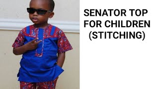 How to sew senator top for children