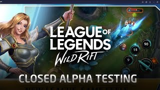 LIVE Reviewing Wild Rift Alpha gameplay!!