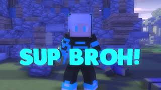 #18 New Minecraft [BAD] Intro Template | Mine Imator [Download In Description]