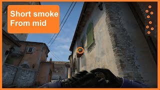 Short smoke from mid inferno jumpthrow