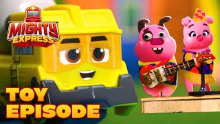 Pop Star Piggies 🎙 | Toy play for kids | Mighty Express Official