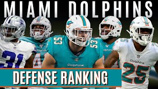 Miami Dolphins Defense Ranking