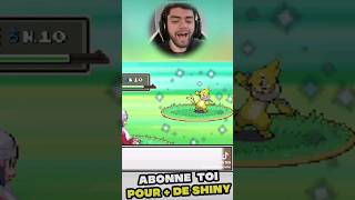 POKÉMON SHINY MUSTÉBOUÉE 25% SUR POKÉMON ! 1/8192 ⭐#shorts #pokemon #pokémon #shinypokemon