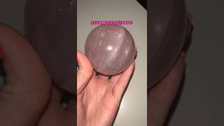 Star Rose Quartz Spheres | #crystals #crystalshop #crystalhealing #crystallove #crystalshopping