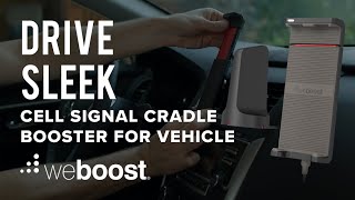 Drive Sleek - Cell Phone Signal Booster For Any Car, Truck Or SUV | weBoost