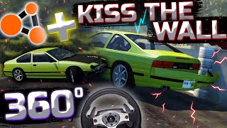 360 + KISS THE WALL в ДРИФТЕ | BeamNG drive | DESTIMAGE