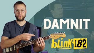 Damnit by Blink 182 | Easy Guitar Lesson