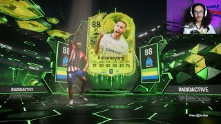 88 AUBAMEYANG RADIOACTIVE PLAYER REVIEW EAFC 24