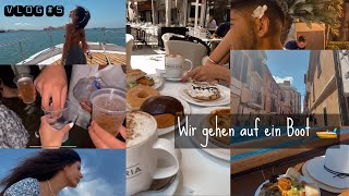 Mallorca Vlog #5 | wir lernen deutsche kennen auf einem BOOT | Palma erkunden mit vaso | sxrar