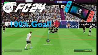 3 BEST Ways to Score ANY FREEKICK on EA FC 24 Nintendo Switch