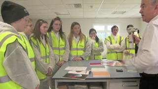 Larne High School visit K Rend