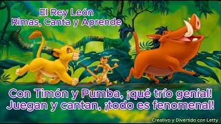 El Rey León, Rimas [Canta y Aprende]🎶Video Educativo