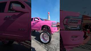 First gen Barbie Ram truck #entertainment #automobile #sema #truck #barbie #pink