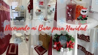 IDEAS PARA DECORAR BAÑO PEQUEÑO| NAVIDAD 19 | Kenimar