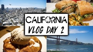 California Travel VLOG Day 2  |  San Francisco's Beautiful Views and Vegan Food