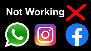 Whatsapp not working || whatsapp server down ||