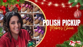 Polish Pickup December 2023: Maker's Choice (giveaway!)