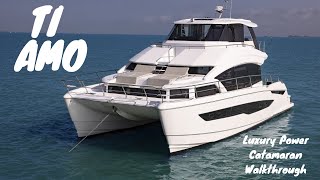 TiAmo | ⛵️Greece Luxury POWER CATAMARAN Charter