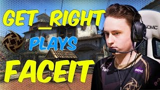 GeT_RiGhT plays Faceit | Very tough match with overtime on Inferno | 2016.12.26.