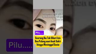 Seorang Ibu Tak Diberi Izin Bos Pulang saat Anak Sakit hingga Meninggal Dunia