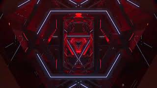 4K Video   Red Future Tunnel 2 #26   No Copyright Vj Loop Video