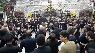 حسینیه زیارتیها شب سوم حسین محرم سال ۹۶   واحد کربلا خاک تو گلزار شهیدان میشود