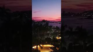 Lo bonito de la vida 😍 #acapulco #playa #vlog #vacation #noche #relaxing