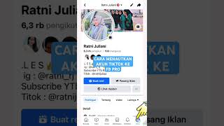 CARA MENAUTKAN AKUN TIKTOK KE FACEBOOK PRO #shorts #facebook #tiktok #tautan