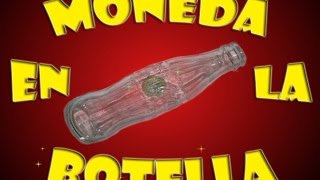 Traspasar una botella con una moneda - Explicado