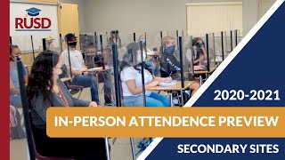 Middle & High School In-Person Attendance Preview